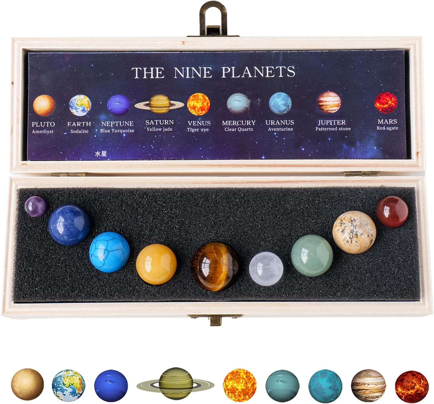 Solar System Crystal Collection